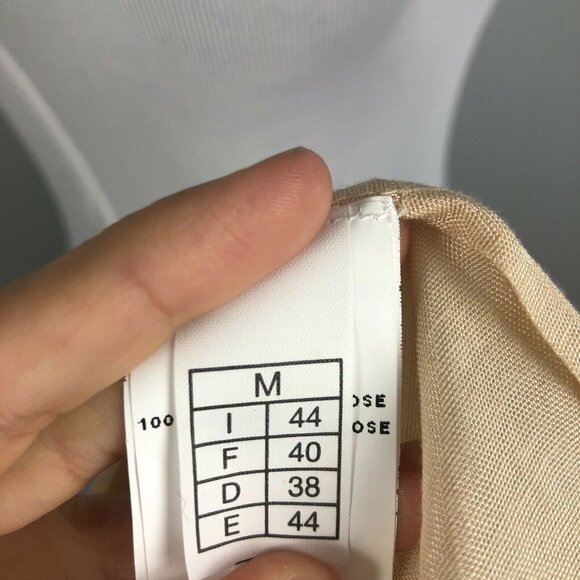 Guido Lombardi Beaded Sleeveless Blouse Size Medium Flowy NWT - Picture 10 of 12